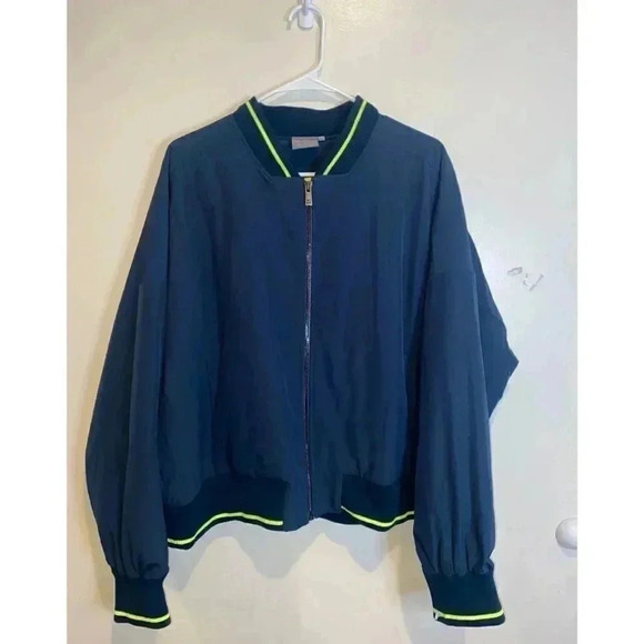 Fearne Cotton x Sweaty Betty Game Changer Jacket, Beetle Blue Block - Picture 3 of 10